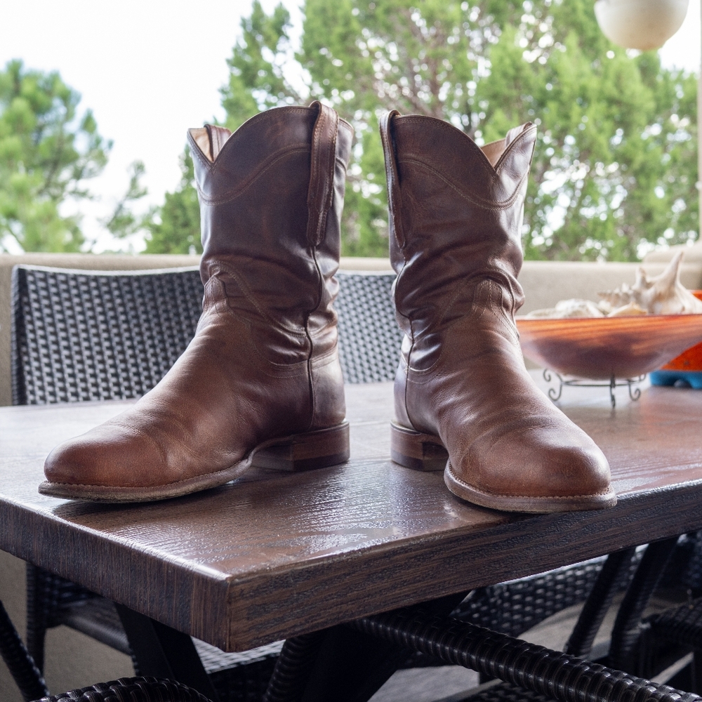 Tecovas The Earl Scotch Goat Roper Boots 11.5d